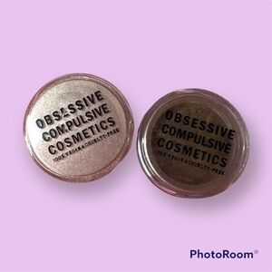 𝅺Obsessive Compulsive Cosmetics Champagne & Brown Loose Colour Eyeshadows